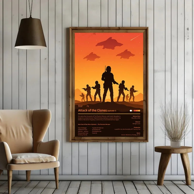 Sci-Fi Planet Fantasy Poster