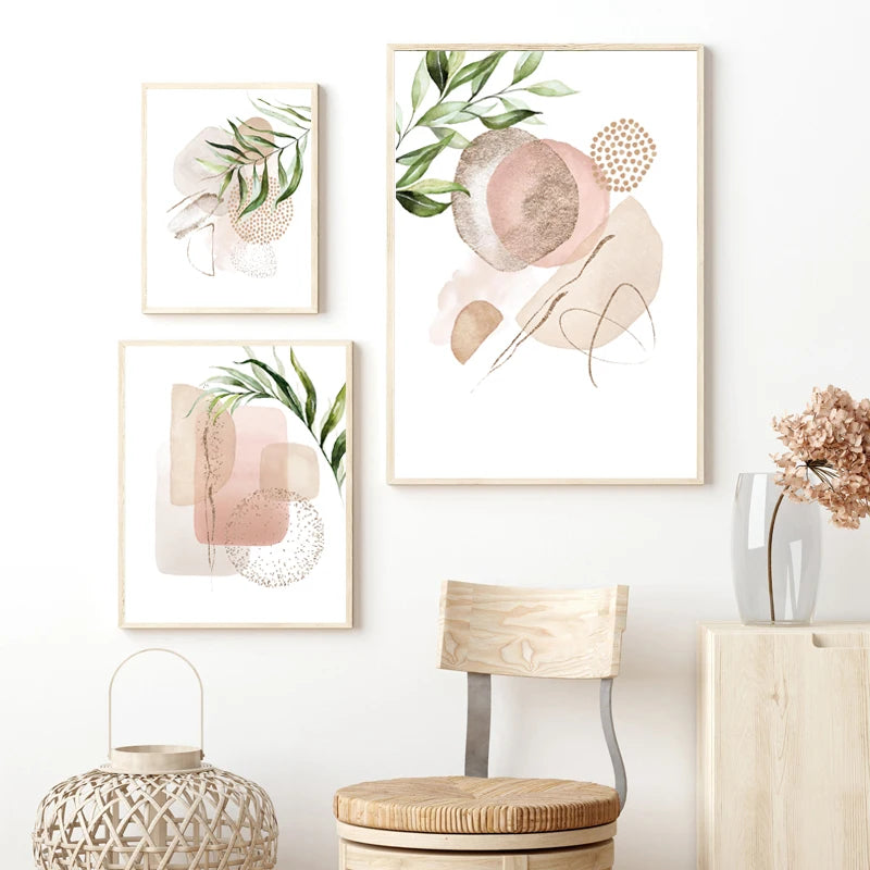 Gold Leaf Botanical Canvas